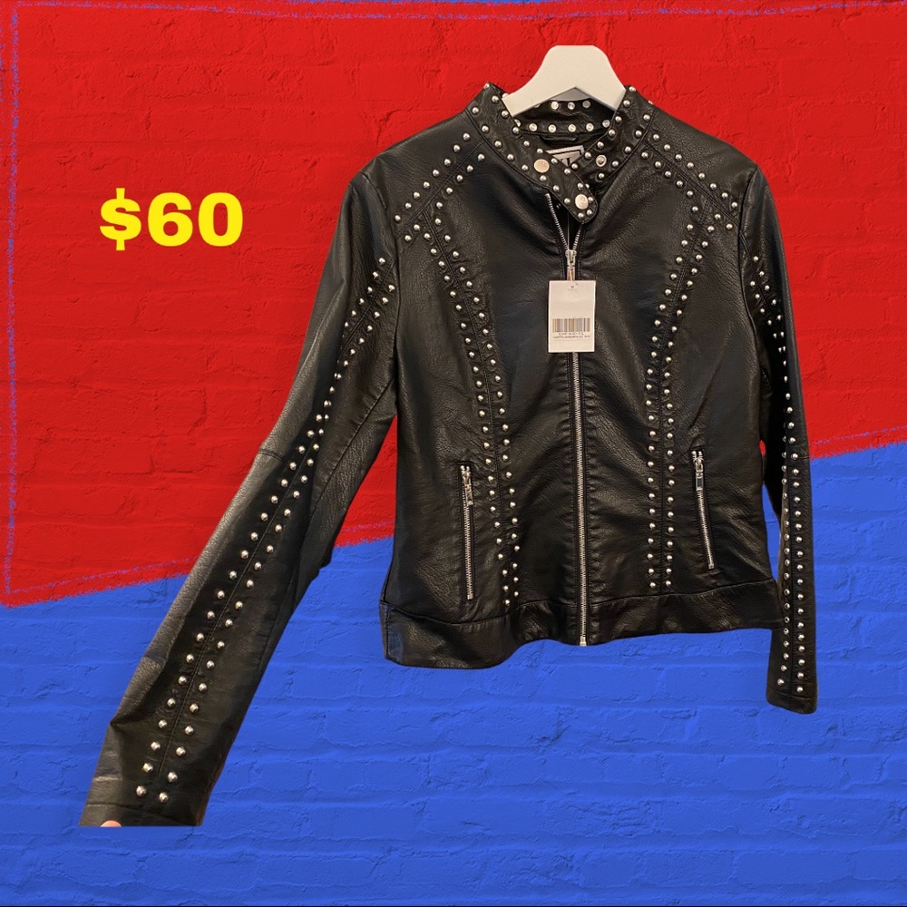 Beautiful new simile  leather jacket for sale